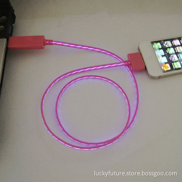 New arrived, shiny LED data cables for iPhone